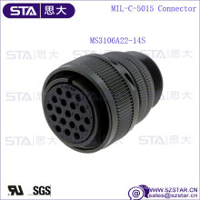 Remplacer le connecteur circulaire IP67 du connecteur PLT APEX Mil Spec Connecteur fileté MS3106A